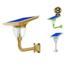 Eclairage solaire extérieur - Led 7W - Lampadaire classique