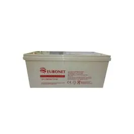 Batterie Gel solaire - 12V - 200AH - Euronet - GP200-12 - 6 mois